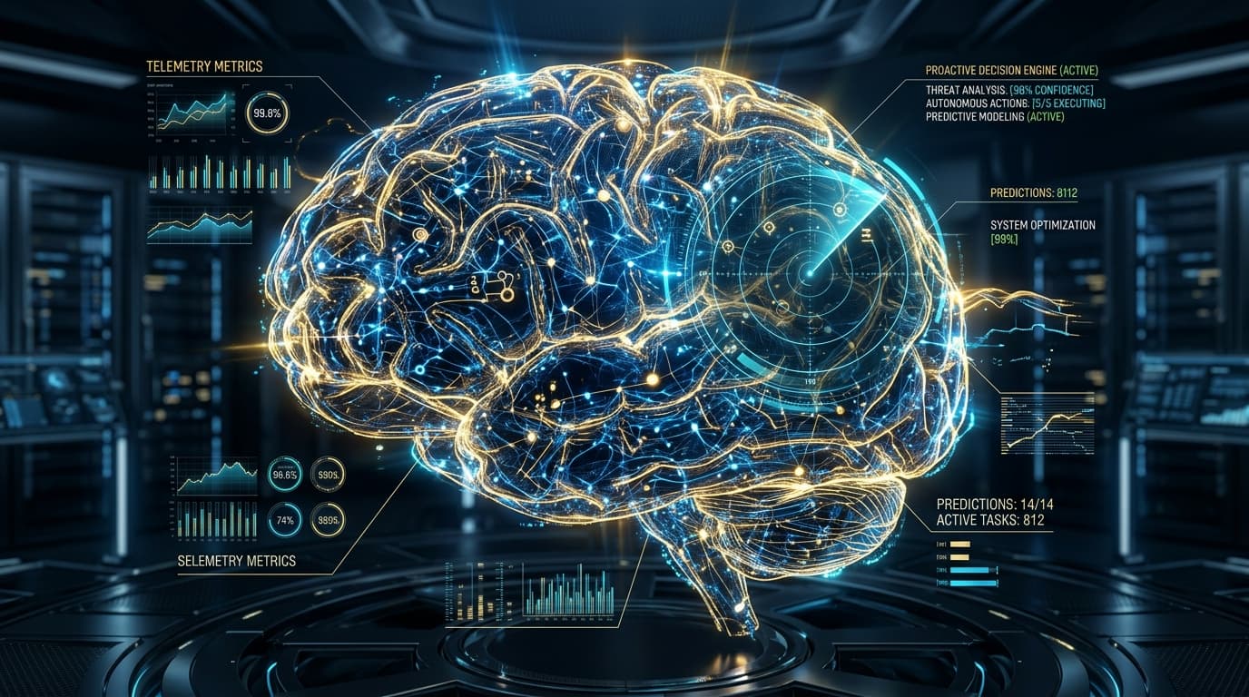 Next-Gen AI: Proactive Digital Brain